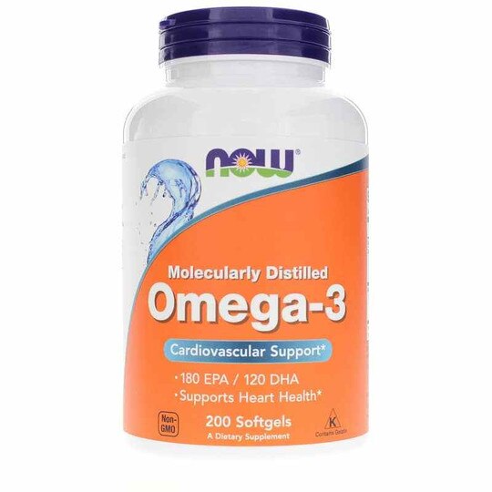 Omega-3 180 EPA / 120 DHA, NOW